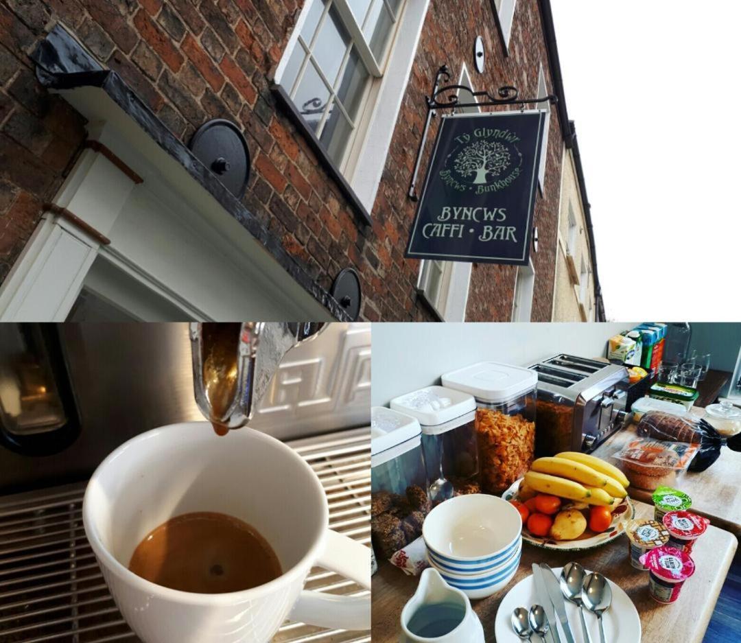 Hostel Ty Glyndwr Bunkhouse, Bar And Cafe Caernarfon Zewnętrze zdjęcie